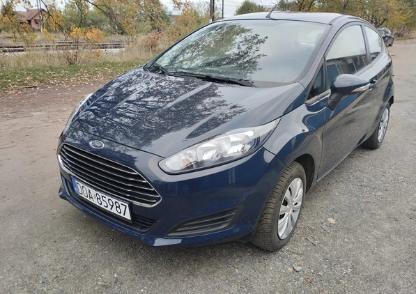 Ford Fiesta cena 17900 przebieg: 157000, rok produkcji 2015 z Krobia małe 56